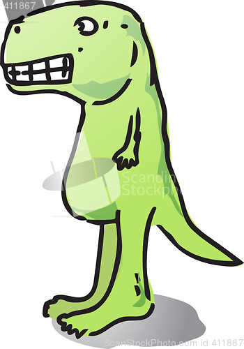 Image of Cartoon dinosaur