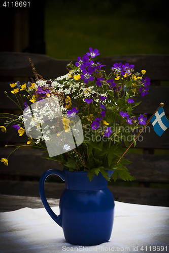 Image of a bouquet of wild flowers