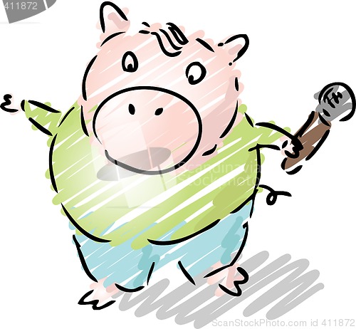 Image of Karaoke superpig