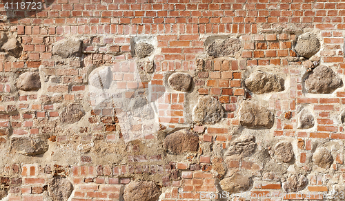 Image of part of a stone wall