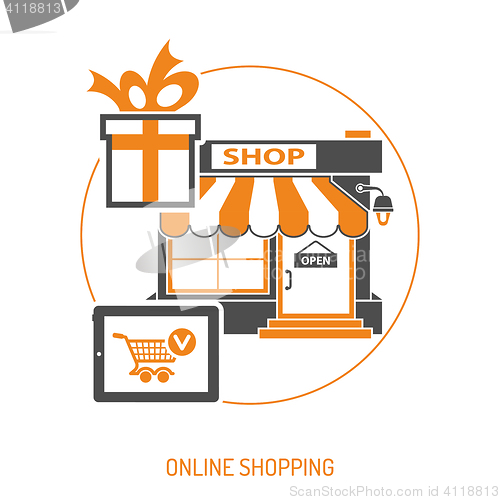 Image of Internet Shopping Concept