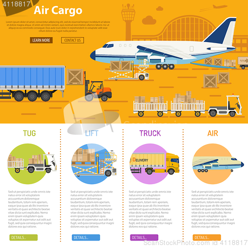 Image of Air cargo infographics