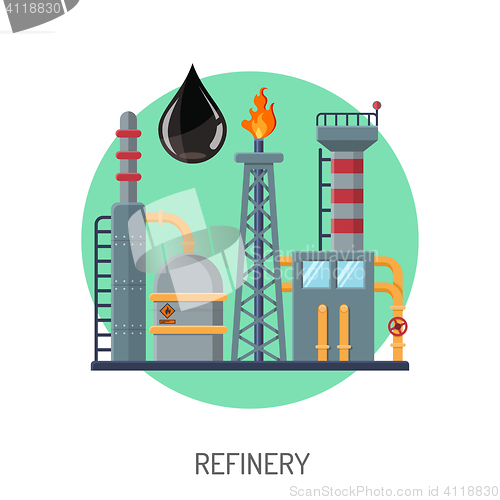 Image of Oil refinery icon