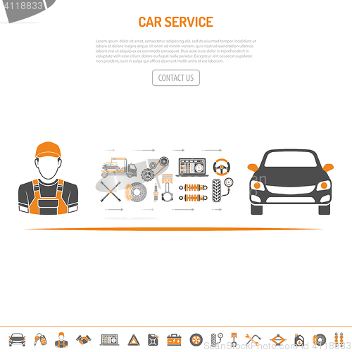 Image of Car Service Concept