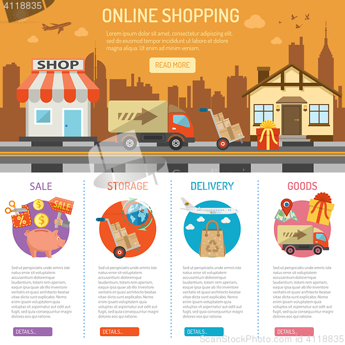 Image of Internet Shopping Concept