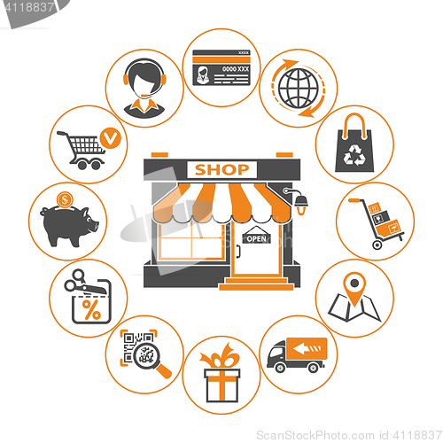 Image of Internet Shopping Concept