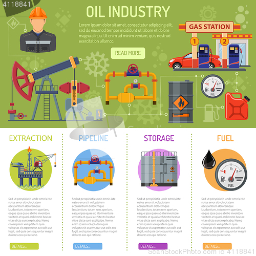 Image of Oil industry Infographics