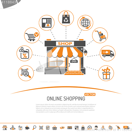 Image of Internet Shopping Concept