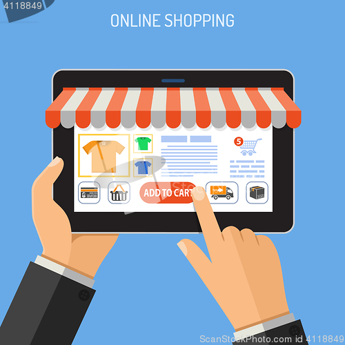 Image of Online Shopping Concept