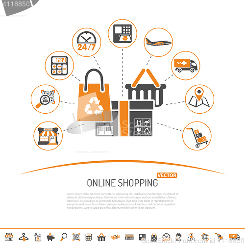 Image of Internet Shopping Concept