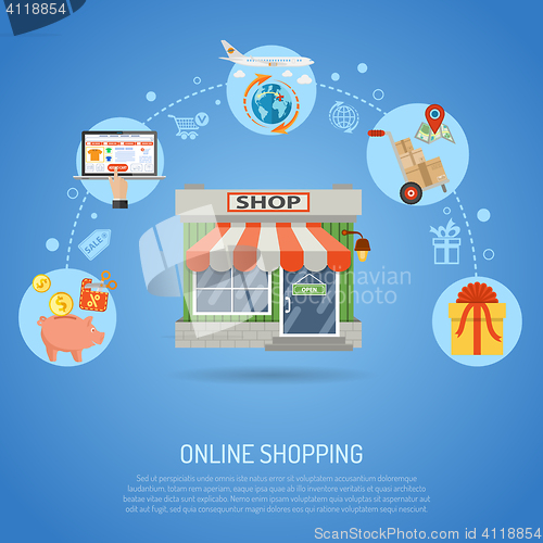 Image of Online Shopping Concept