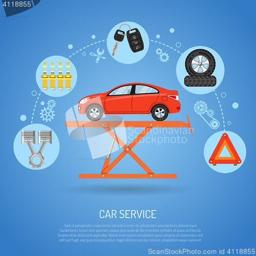 Image of Car Service Concept