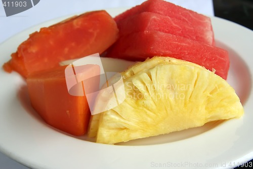 Image of Sliced fruit