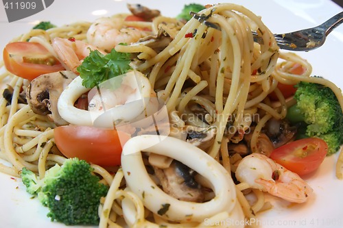 Image of Seafood pasta