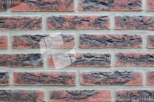 Image of Background of old vintage brick wall