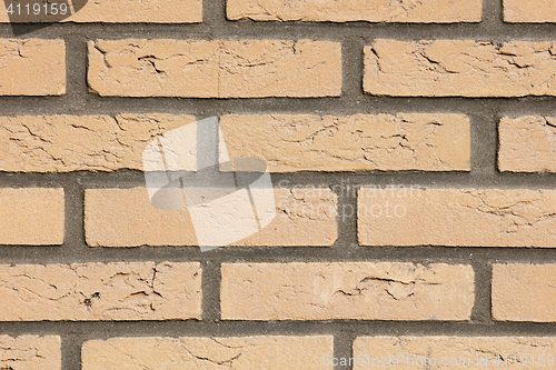 Image of Background of old vintage brick wall