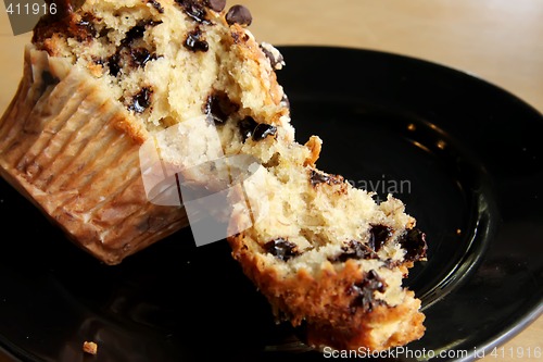 Image of Banana chocolate muffin