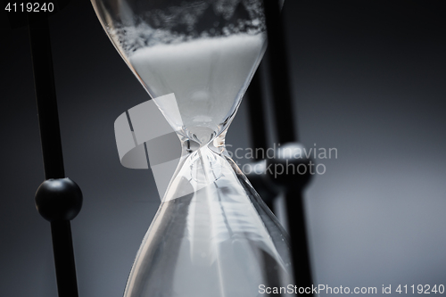 Image of Hourglass with white sand