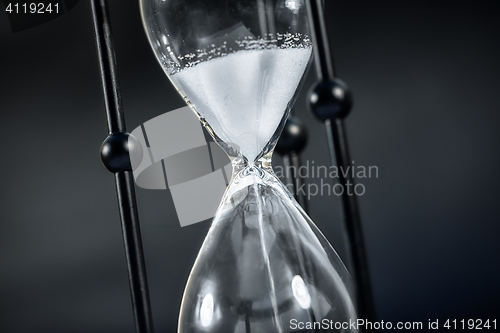 Image of Hourglass with white sand