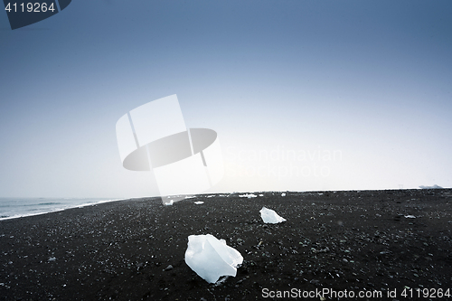 Image of Icebergs at glacier lagoon 