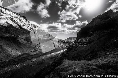 Image of Scenic mountain landscape shot