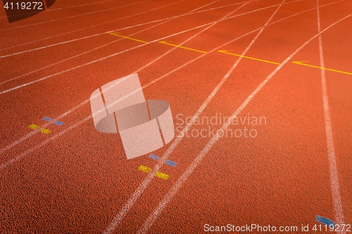 Image of Running track outdoors