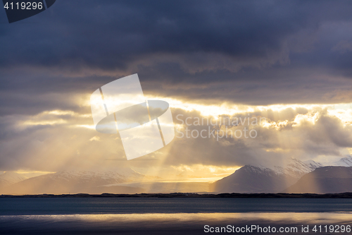 Image of Scenic mountain landscape shot