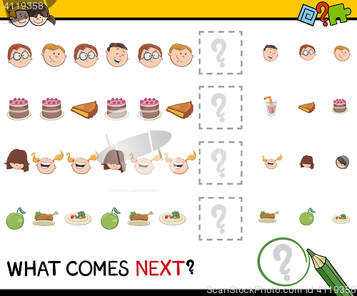 Image of pattern activity for children
