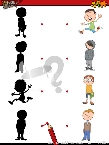 Image of shadow activity for children