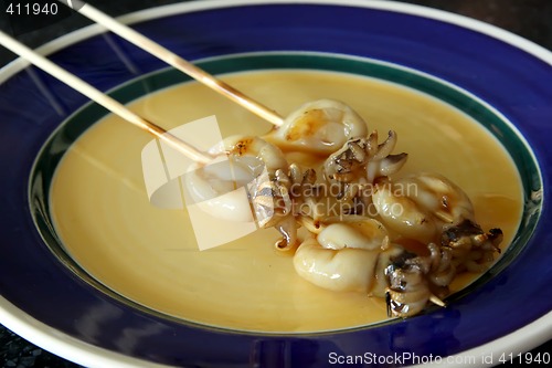 Image of Squid skewers