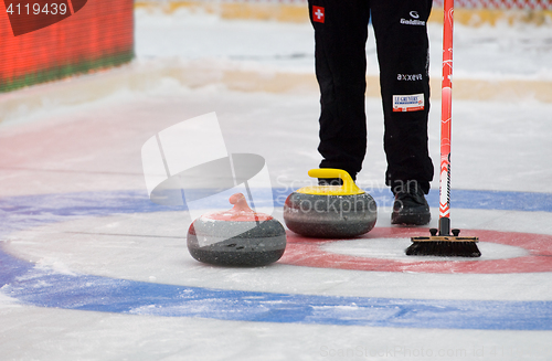 Image of Curling target