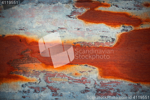 Image of rust on old metal surface