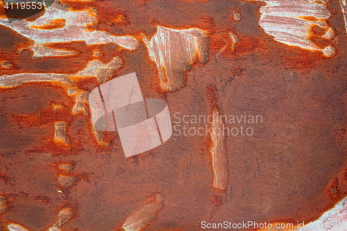 Image of rusty old metal surface