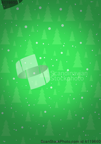 Image of The Merry Christmas background with christmas tree