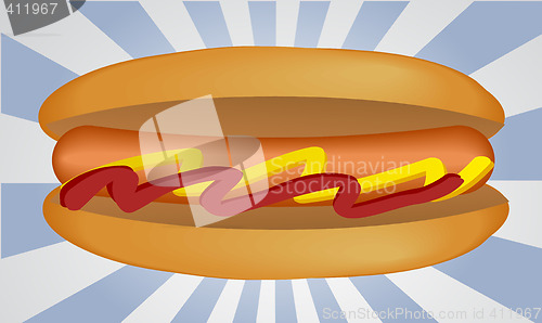 Image of Hotdog illustration