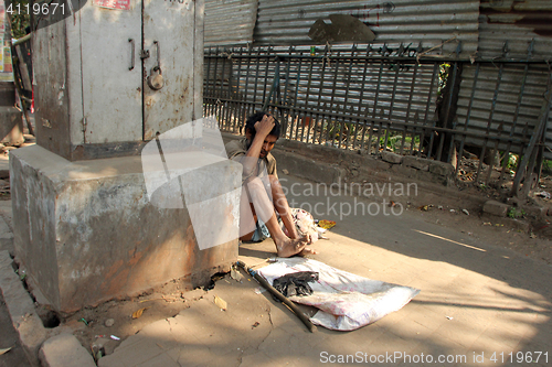 Image of Streets of Kolkata, beggars