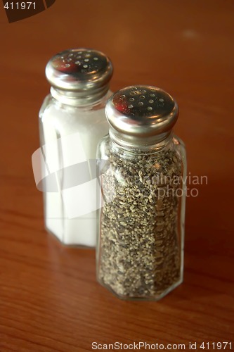 Image of Salt and pepper shakers