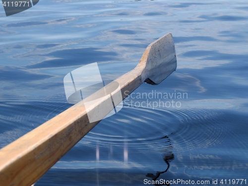 Image of Wooden oar