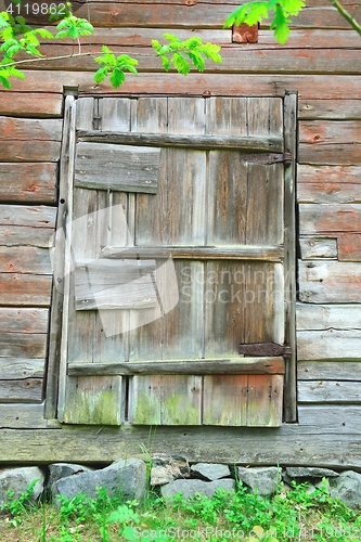 Image of Old wooden door