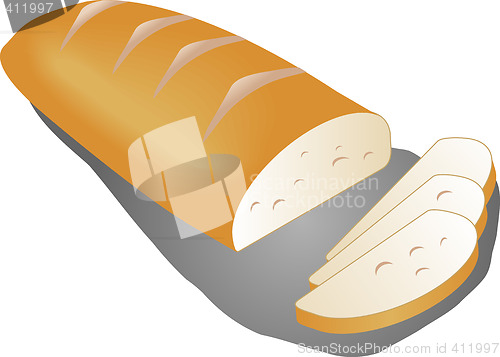 Image of Sliced country bread