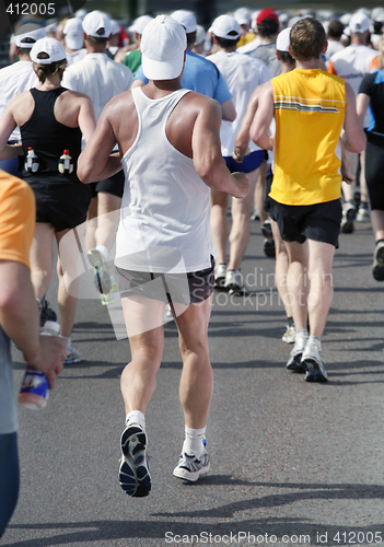 Image of Marathon runners