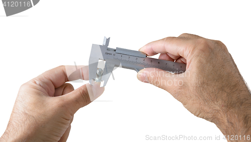 Image of Caliper on a white background