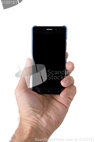 Image of Smartphone in hand