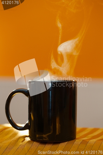 Image of Streamin hot tea cup