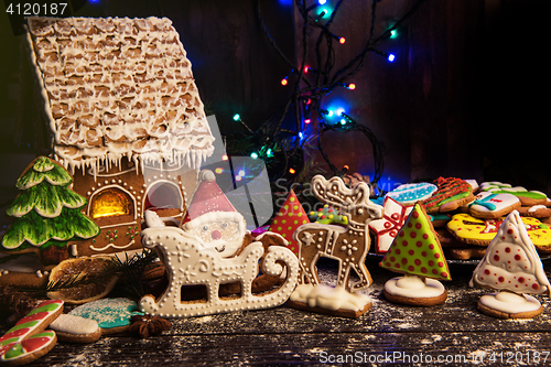 Image of Different ginger cookies