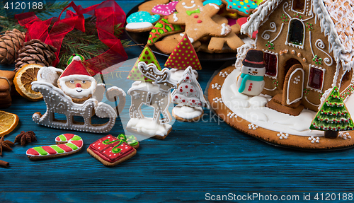 Image of Different ginger cookies