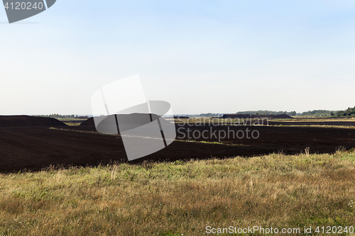 Image of extraction of peat