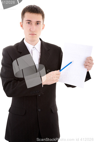 Image of man with copy space