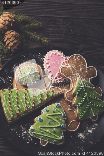 Image of Different ginger cookies