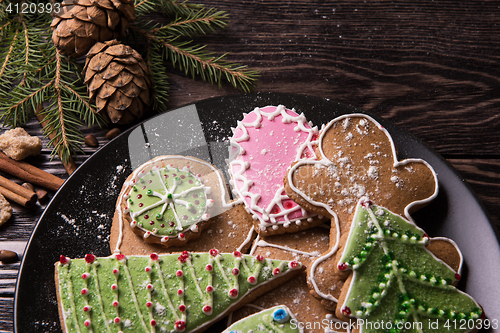 Image of Different ginger cookies
